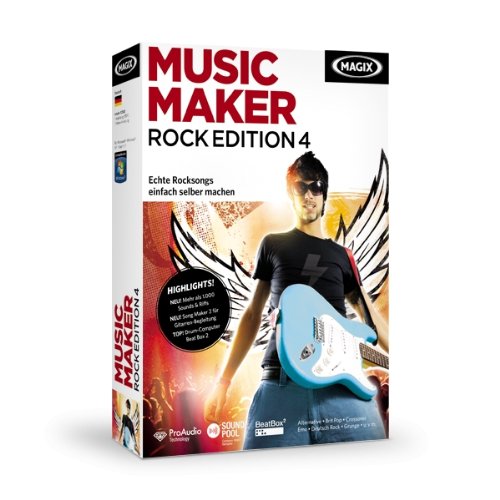 MAGIX Music Maker Rock Edition 4 MAGIX Music Maker Rock Edition 4