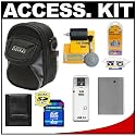 Rokinon Digital Camera Weather Resistant Carry Case + NB-5L Battery + 4GB SDHC Card + Cleaning Kit for Canon Powershot SD790 IS, SD800 IS, SD850 IS, SD870IS, SD880 IS, SD950 IS & SD990 IS Digital Cameras