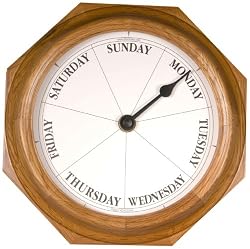 DayClocks Classic Oak Day Clock