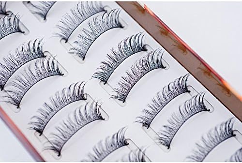 10 Pairs Natural Looking False Eyelashes Fake lashes Classic 720