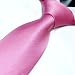The Tie Cravate Company Quality - Cravate en Soie tissée - Solid Ribbed Plain - Rose