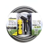 20m 1/2in Garden Hose Set - DuPont Kevlar