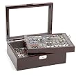 Chocolate Deluxe Cufflinks Collector's Storage Case
