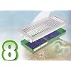 8 Vent Mate Ventmate Allergen Control Air Vent Filters (Pack of 8) Fits Most Vent Sizes Electrostatic Filtration Captures Pollen, Dust Mites, Smoke, Spores & Pet Dander