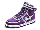 NIKE（ナイキ） VANDAL HIGH (GS BOYS)（バンダルHIGH(GSBOYS)） 333377 501 バーシティパープル/メタリックシルバー/ホワイト/パイングリーン