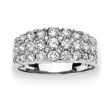 14K White Gold 1 1/4 ct. Diamond Fashion Ring