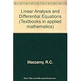 linear analysis and differential equations