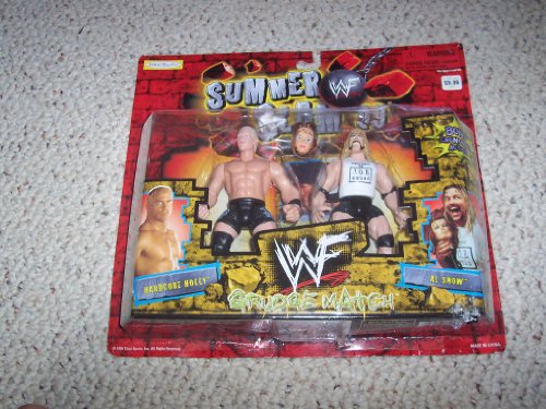 WWF Summer Slam 99 Grudge Match Hardcore Holly vs Al Snow Action Figure Set