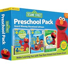 Sesame Street Triple Pack - Includes Learn, Play & Grow, Go To Pre-School, Elmos World (PC/Mac) [Import]