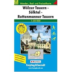 WK 203, W�lzer Tauern, S�lktal, Rottenmanner Tauern 1:50000