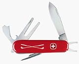 Golf Pro Sport Knife with Red Handle from Swiss Army