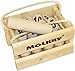 Mölkky Original - Birch Wood 12 Skittles, 1 Stick - Wooden Throwing Game for Outdoor, Yard, Garden, Picnic, Beach, Leisure, Party - Molkky Game Set for Family, Groups, 2+ Players, 6+ Age