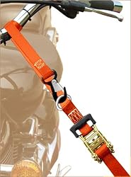 Keeper 05723 1 1/2" by 8' Heavy-Duty Motorcycle and ATV Tie Down, Pack of 2