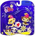 Littlest Pet Shop Assortment 'B' Series 2 Collectible Figure Chimp and Monkey