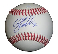 Cory Luebke Autographed ROLB Baseball, San Diego Padres, Proof Photo