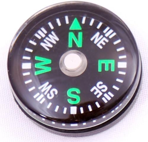 niceEshop(TM) Wholesale Lot 24pcs 20mm Small Mini Compasses for Survival Kit