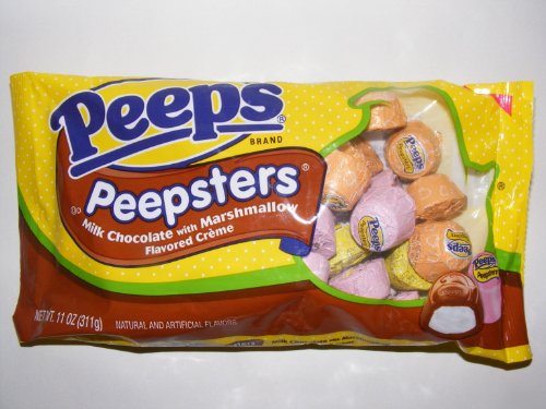 Peeps Peepsters Milk Chocolate with Marshmallow Flavored Creme Pack of 2