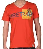 Firetrap Mens Santorini T-Shirt Chilli