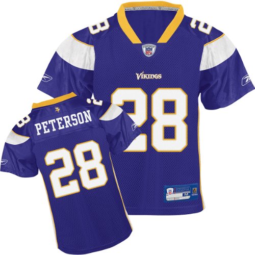 Reebok Minnesota Vikings Adrian Peterson Youth Premier Jersey Large