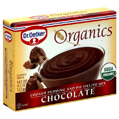 Oetker Organic Chocolate Pudding And Pie Filling Mix, 12-Count, 4.5-Ounce (Pack of 2) by Dr. Oetker