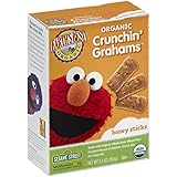Earth's Best Organic Crunchin' Grahams, Honey, 5.3 Ounce (Pack of 6)