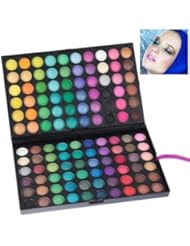 CE: NO.02 Multifunction Rectangle Box Makeup 120 Colors Eye Shadows Palette for Ladies - MRYJHJYQFBRT