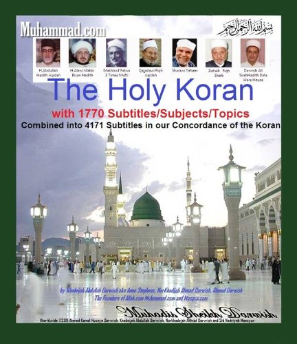 The Holy Koran with 1770 SubTitles - New best of all available 50 translations