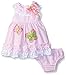 Rare Editions Baby Girls' Butterfly Applique Seersucker Dress