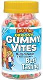 Lil Critters Groovy Gummy Vites Multi-Vitamin & Mineral, Swirly Bears, 70-Count Bottles (Pack of 4)