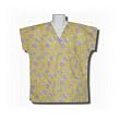 SweeTarts Candy "Bite 'em" Ladies Tunic Style Scrub Top