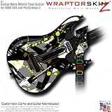 Abstract 02 Yellow Skin fits Band Hero, Guitar Hero 5 & World Tour Guitars  ....