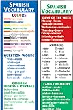 Spanish Vocabulary Smart Bookmarks