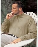 Tri-Mountain Mens Big And Tall Interlock Mock Turtleneck Shirt. 610