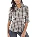 Converse® One Star® Womens Western Top - Ivory Plaid
