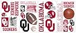 RoomMates RMK1061SCS University of Oklahoma Peel & Stick Wall Decals