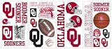 RoomMates RMK1061SCS University of Oklahoma Peel and Stick Wall Decal