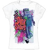 Pink Spiders - 3D Robot Ladies T-Shirt - Medium