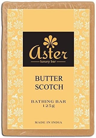 AsterLuxury Butter Scotch Bath Soap, 4.4, 12 Bar