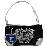 MLB New York Yankees Ladies Sports Luxe Wristlet - Black