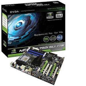 EVGA 123-YW-E175-A1 nForce 750i SLI FTW 775 Mainboard - Retail