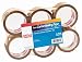 Office Depot General-Purpose Box Sealing Tape, 2in. x 55 Yd., Tan, Pack Of 6
