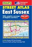 Books : Ordnance Survey/Philip's Street Atlas East Sussex (Pocket Street Atlas)