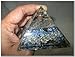 Jet Lapis Lazuli Flower of Life Chakra Orgone Pyramid Crystal Gemstones Copper Metal Mix Rare Healing Positive Energy Free Booklet Jet international Crystal Therapy Crystal Gemstones