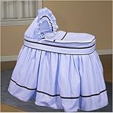 Hotel Style Bassinet Set Color: Ecru