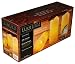 Flameless Scented Real Wax Candles with Timer, 3-Pack, Vanilla Scent, Melted Candle Design