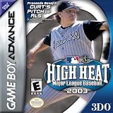 High Heat Major League Baseball 2003, Game Boy Advance, Gameboy