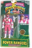 Mighty Morphin Power Rangers Auto Morphin Kimberly Pink Power Ranger Action Figure