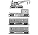 Work Train Set - Kit pkg(4) -- Undecorated
