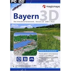 Bayern 3D 1/2 Nord/S�d 1 : 25 000. Version 2.0  2 DVD-ROMs
