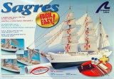 Gorch Fock 3 - masted German Navys Training Ship W / painted Hul...